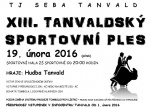 Tanvaldský sportovní ples 2016